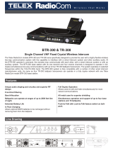 Telex BTR-300 User manual