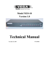 Telex NEO-10 User manual