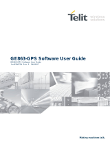 Telit Wireless Solutions GE863 User manual