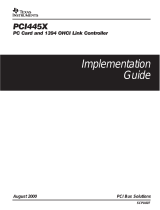 Texas Instruments PCI445X User manual