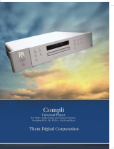 Theta Digital Compli User manual