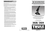 Thule 369 User manual