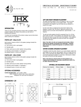 THX Ltd.THX Ultra II In-Wall Speakers PN. 33-3187 10.03