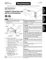 Toastmaster HFS72 User manual