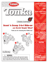Tonka Playskool User manual