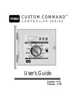 Toro CUSTOM COMMAND CONTROLLER Serie User manual