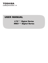 Toshiba 40L7331 Owner's manual