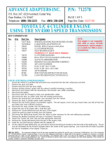 Toyota 712578 User manual