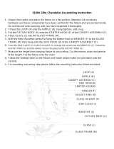 Triarch 31604 12lts Chandelier User manual