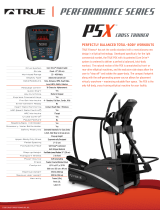 True Fitness PSX User manual