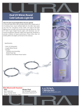 Ultra ProductsDual UV 80mm Round Cold Cathode Light Kit ULT31354