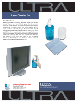 Ultra Products Screen Cleaning Gel ULT33047 User manual
