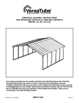 VersaTube Building Systems ZINST-CV40 User manual