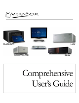 VidaBox Car Stereo System LUX User manual