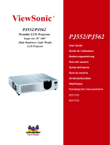 ViewSonic Projector PJ562 User manual