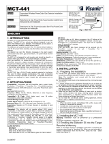 Visonic MCT-441 User manual