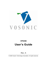 Vosonic VP8390 User manual