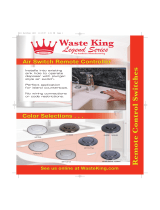 Waste King 1423 User manual