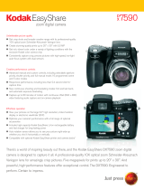 Kodak EasyShare Zoom Digital Camera DX7590 User manual