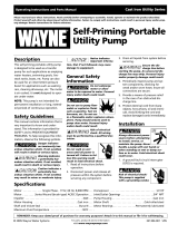 Wayne 321304-001 User manual