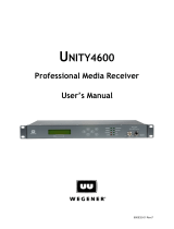 Wegener 4600 User manual