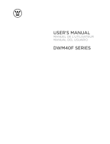 Westinghouse DWM40F User manual