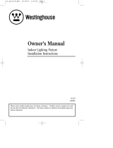 Westinghouse Lighting 6668600 User manual