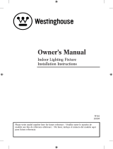 Westinghouse Five-Light Indoor Chandelier 6609800 User manual