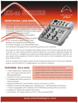 Wharfedale EZ-M mini-mixer 16x2 User manual