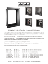 Whirlwind Patent-Pending Recessed Wall Frames User manual