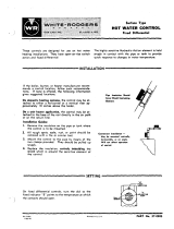 White Rodgers 37-0883 User manual