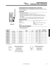 White Rodgers 1609-105 Refrigeration Temperature Controls Catalog Page