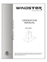Windster RA-2290 User manual