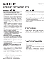 Wolf Appliance Company 801640 User manual