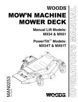 Woods Equipment MX54T User manual