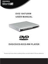 Woolworths DVD 1047UKW User manual