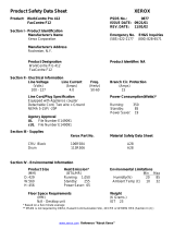 Xerox 877 User manual