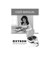 Xyron Personal Cutting Machine User manual