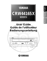 Yamaha CRW4416SX User manual