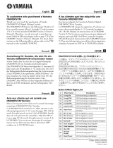 Yamaha DM2000VCM Reference guide