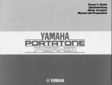 Yamaha Portatone PSR-31 User manual