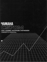 Yamaha CS70M User manual