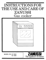 Zanussi GC5601 User manual