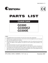 Zenoah 3300E User manual
