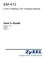 ZyXEL 2-Slot User manual