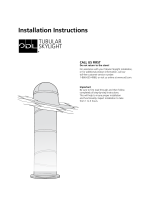 EZ Tubular Skylight TS10HRALUM Installation guide