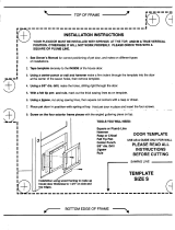 PlexiDor Performance Pet Doors PD WALL SM WH Operating instructions