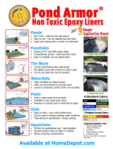 Pond Armor SKU-CBLUE-QT-R Operating instructions