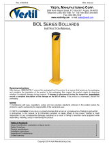 Vestil BOL-72-4.5-WT Operating instructions