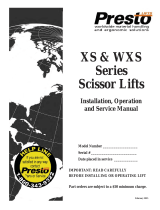 Presto Lifts XS36-15 User guide